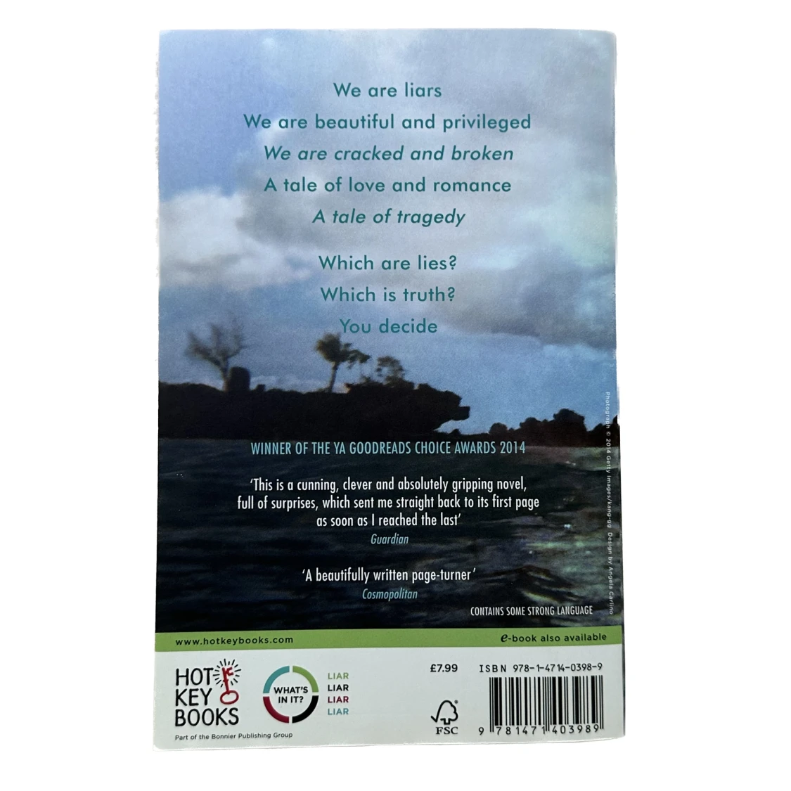 We Were Liars by E. Lockhart - 90