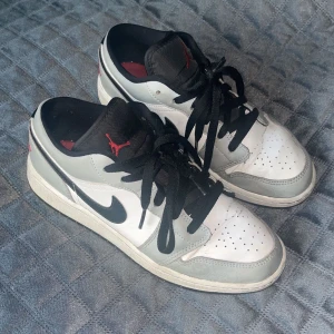 Jordans - Säljer mina andra par jordans( allstå inte dem som finns på en annons nedan) Andvända ett antal gånger vilket man ser där framme, men har inga andra defekter ☺️ Skriv för mer bilder, pris kan diskuteras!💞