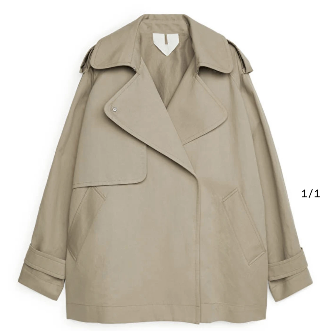 Kort trenchcoat arket - 90