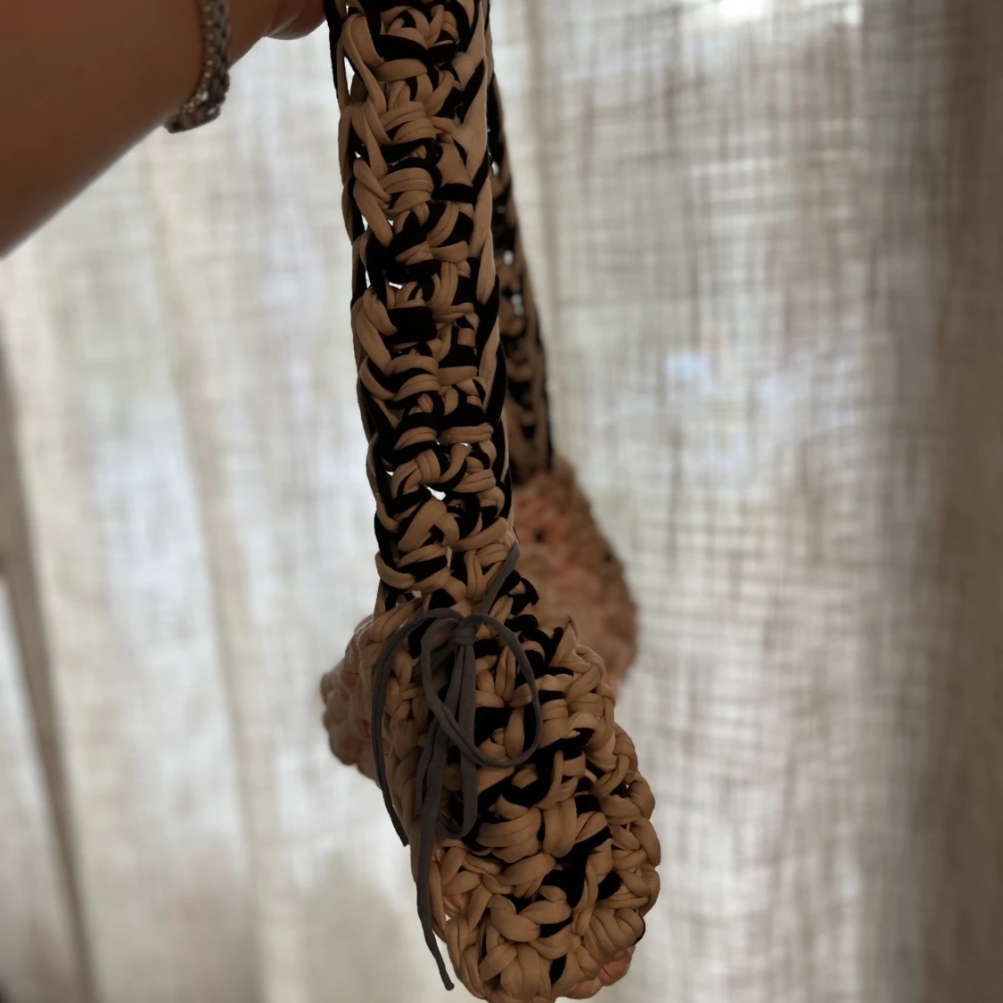 Somrig virkad väska - 90