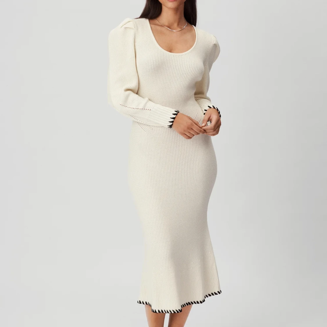 Vit klänning adoore - 91