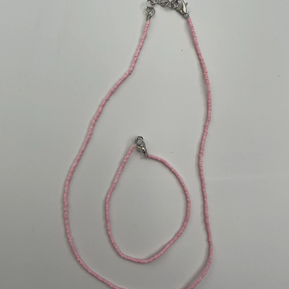 Egetgjort armband och halsbandđ«¶đ»