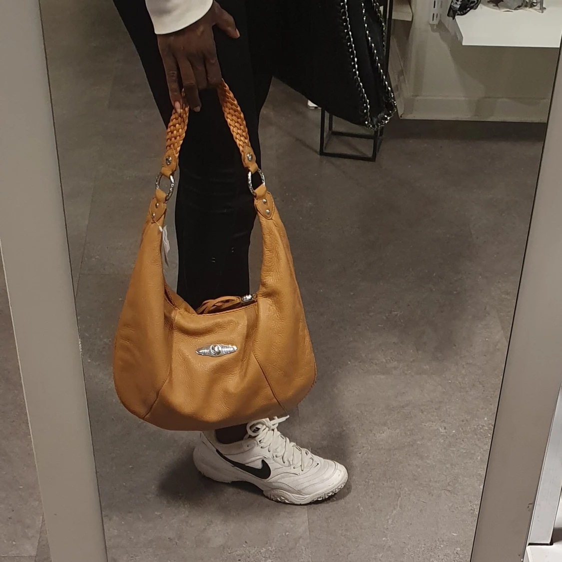 Vintange unik axel handväska - 91