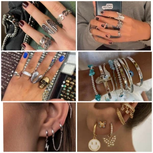 Ringar och andra smycken - Säljer l8hasselblad & Maria Nilsdotter  liknade smycken fast MYCKET billigare! länk till min hemsida: stainlessme.com💋om den inte funkar gå in på min tiktok emiliahaha och klicka på länken i bion🤍