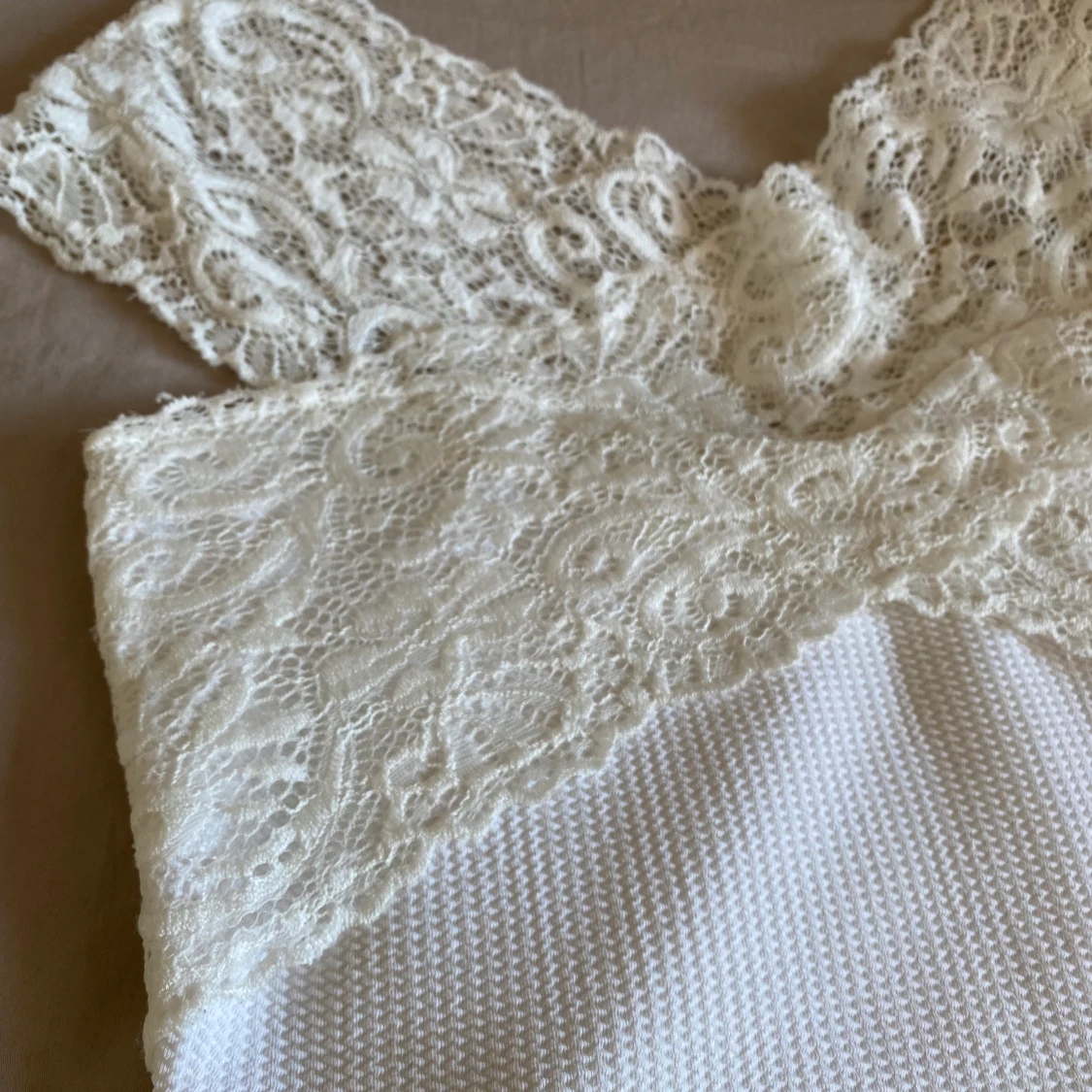 Jättesöt vit topp!! 🤍🤍 - 90