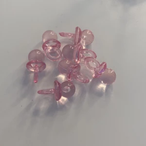 Nappar - 7 st rosa små nappar