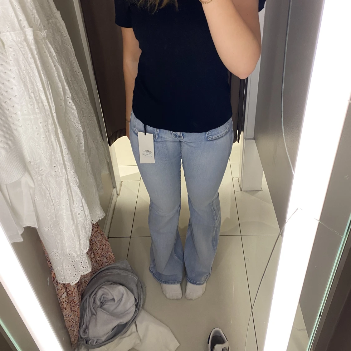 Lågmidjade jeans - 90
