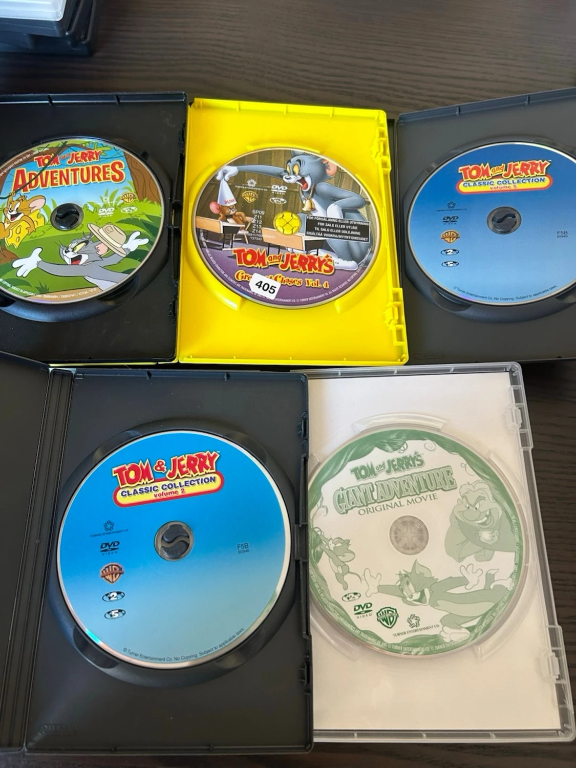 Tom & Jerry dvd paket - 3