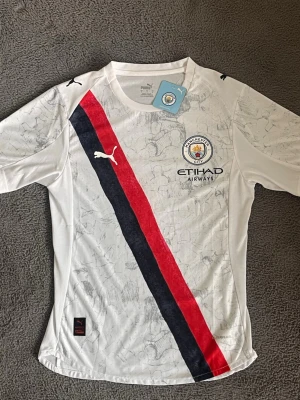 Manchester City vit matchtröja Puma - HELT NY HELT OANVÄND  MED TAG 🏷️ ✅ SÄSONG 2025/2026 AWAY KIT STORLEK S ✅ TOPPKVALITET ✅ DUNDER MATERIAL ✅
