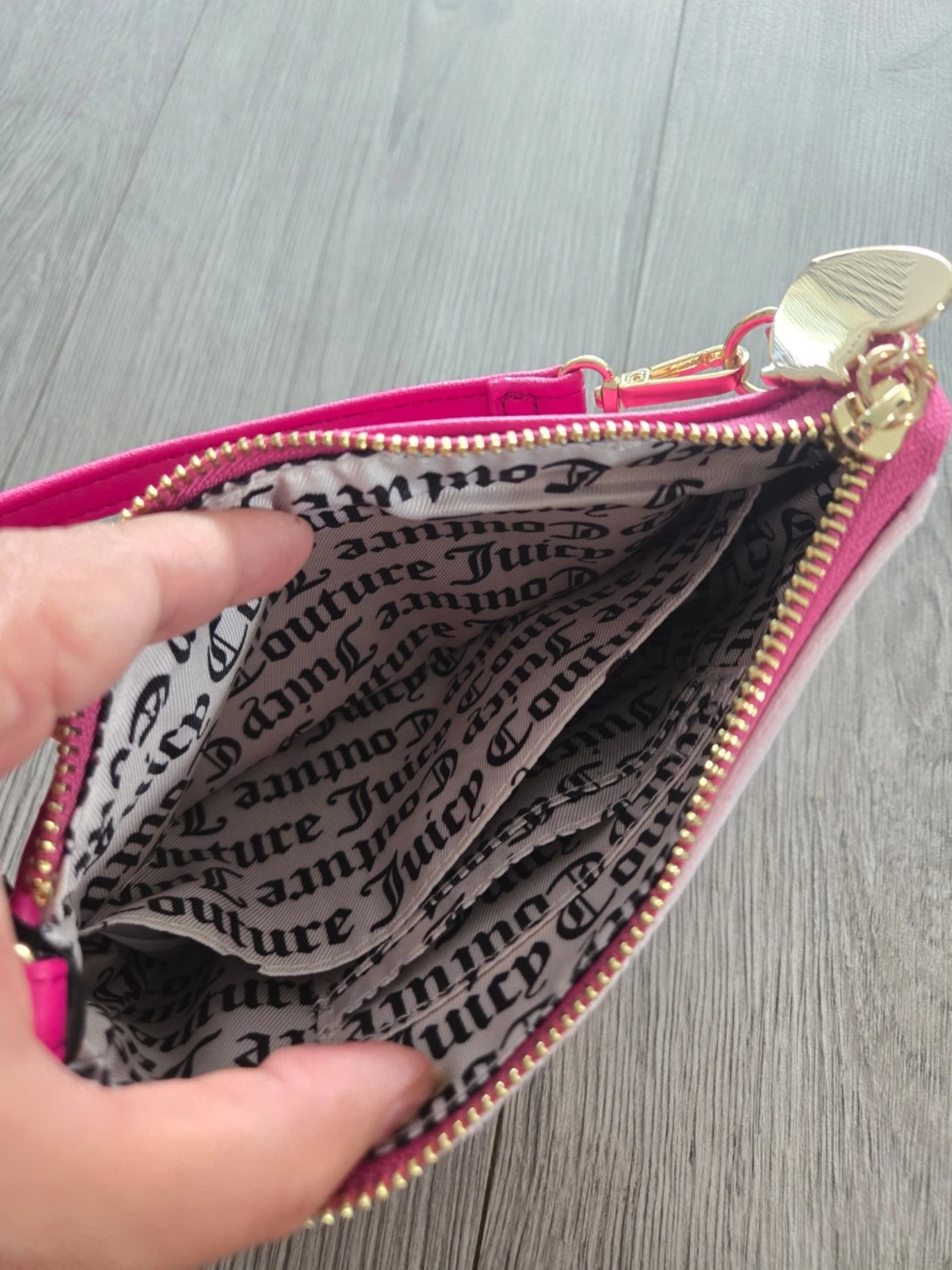 Rosa Juicy Couture handväska - 4