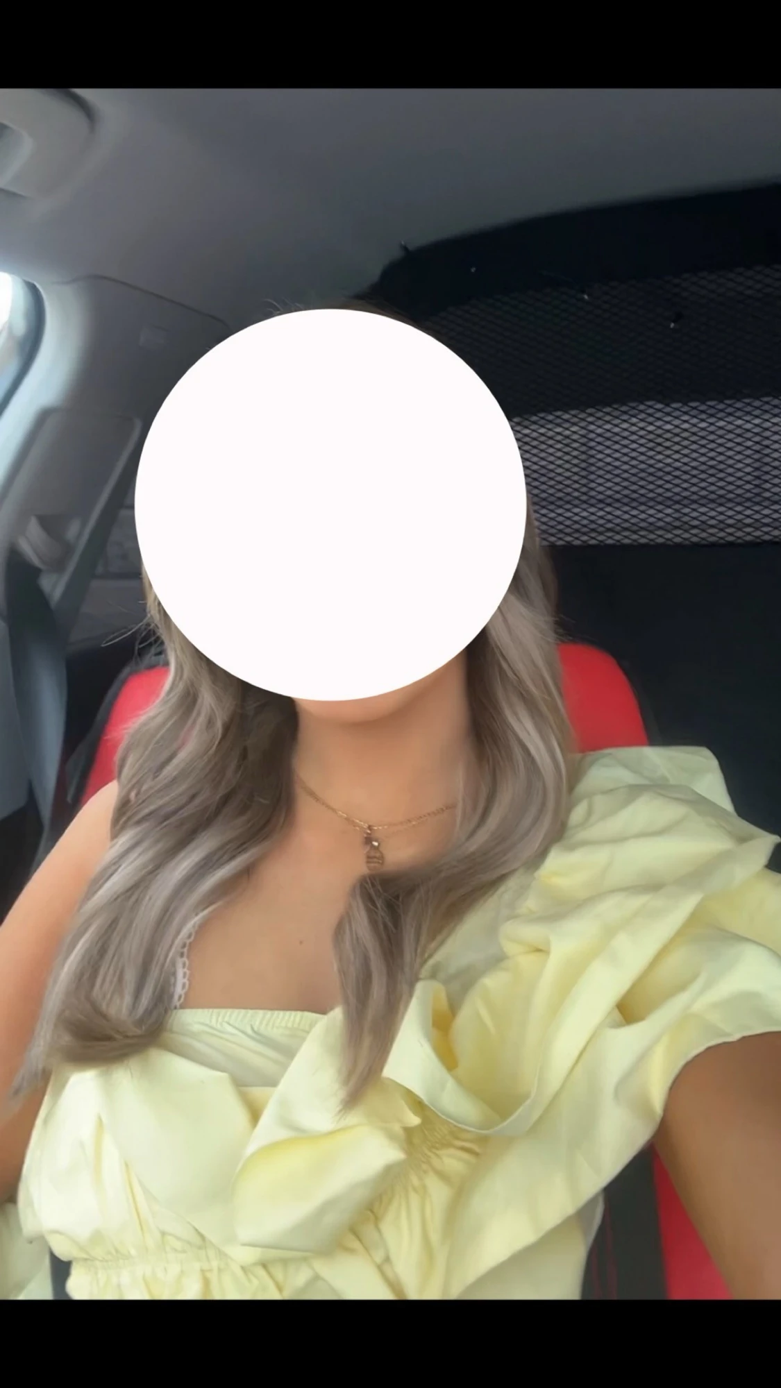 Ljusgul volang topp med offshoulder