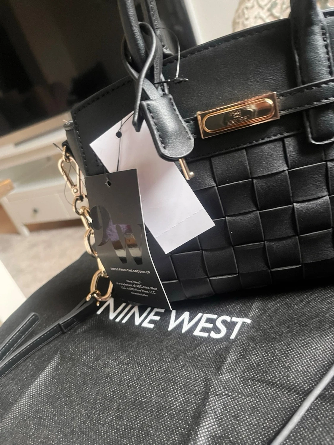 Svart handväska från Nine West - 1