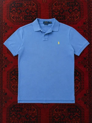 Ljusblå piké från Ralph Lauren - Skick 8/10 | storlek EU M | tvättas och fräschas upp innan frakt! 🤝💯