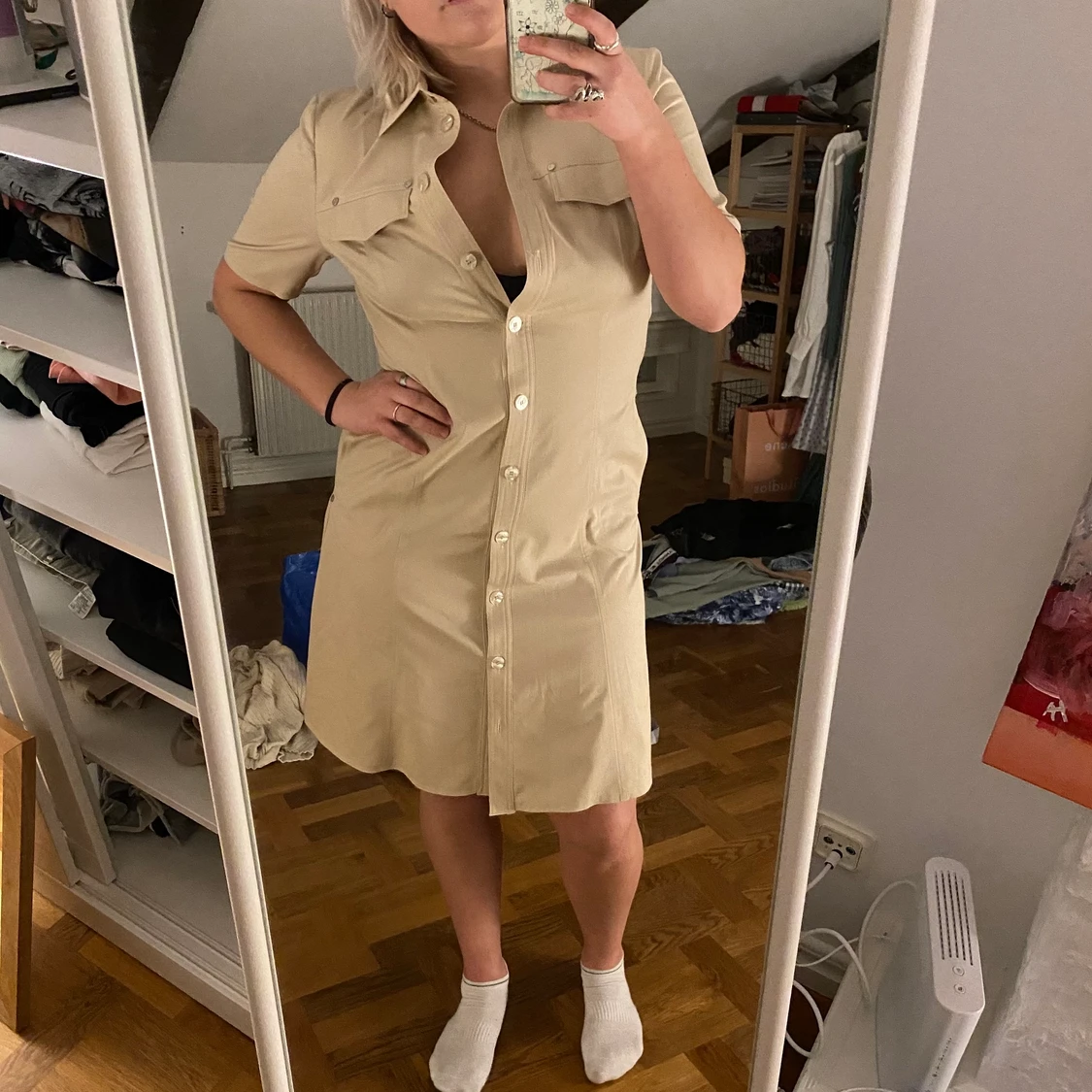 Vintage Klänning/kappa - 90