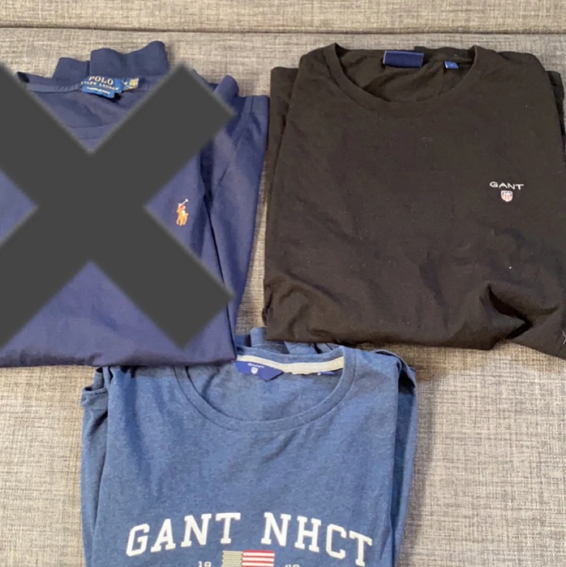 Långärmade gant t-shirts strl S