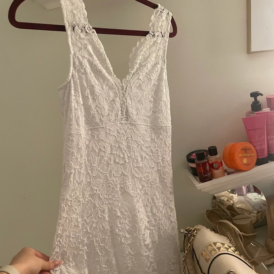 Vit klänning - 90