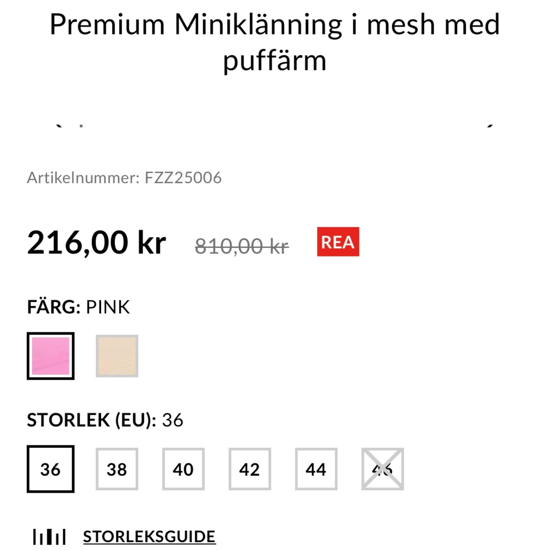 Klänning från Boohoo - 91