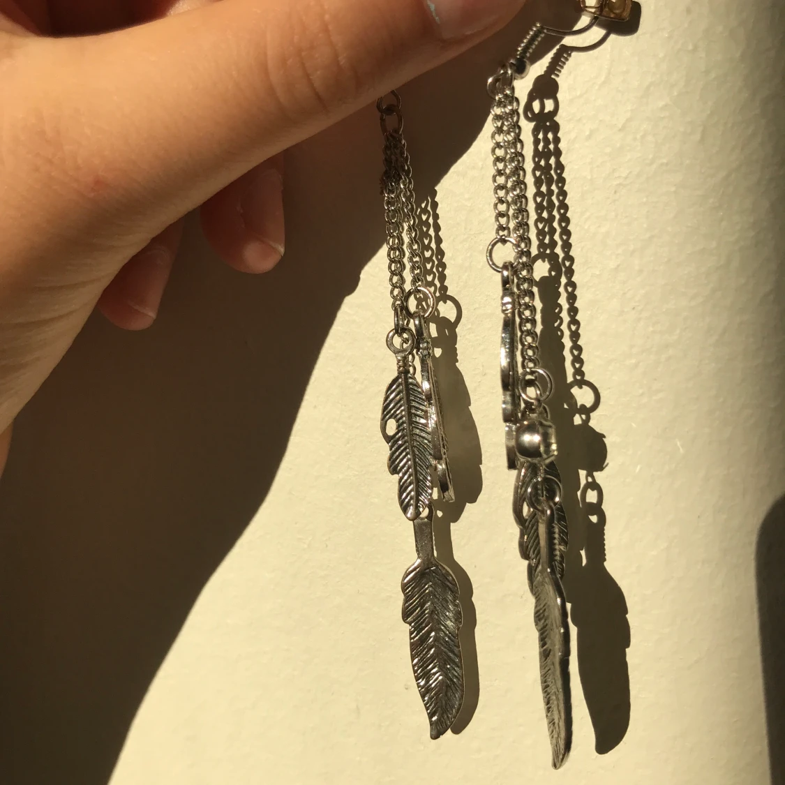 Söta silver örhängen🦋 - 91