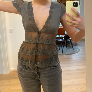 Topp - Så fin vintage spettstopp!