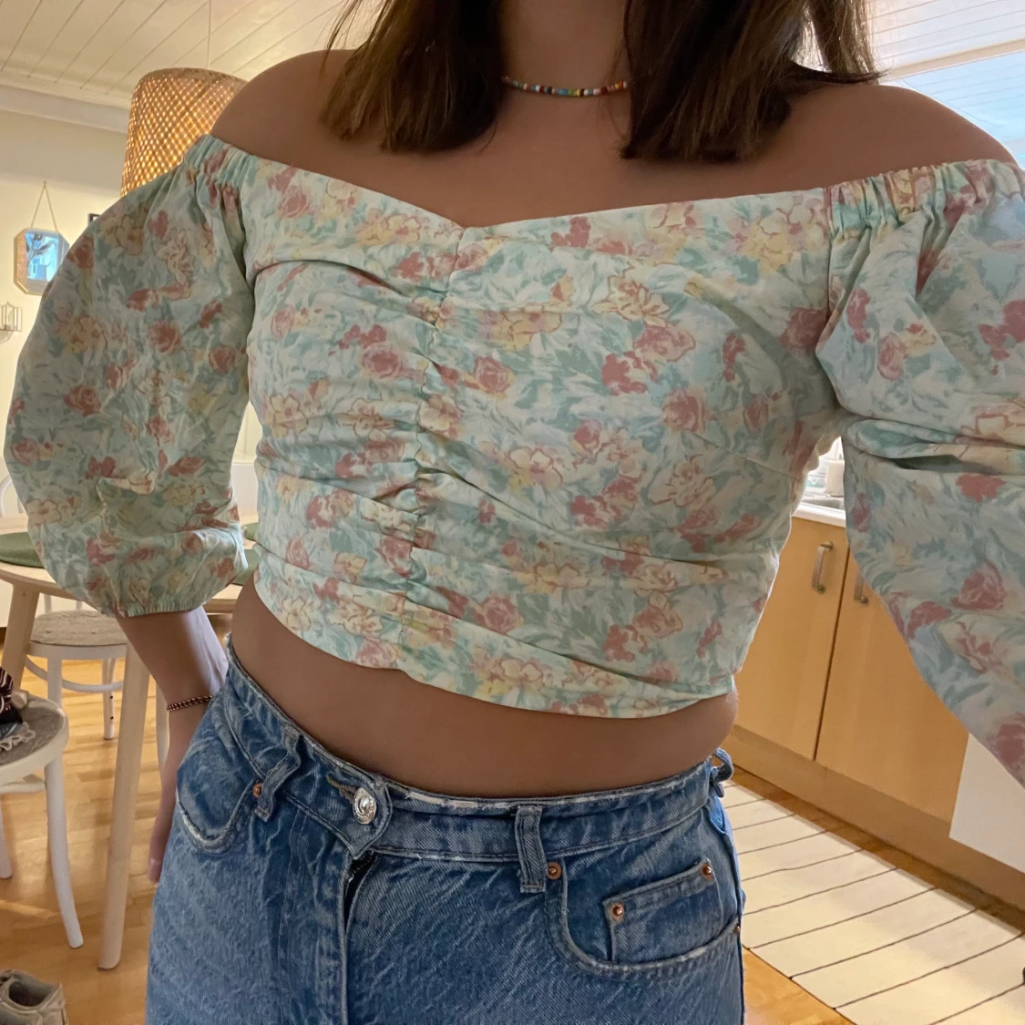 Blommig of shoulder - 90