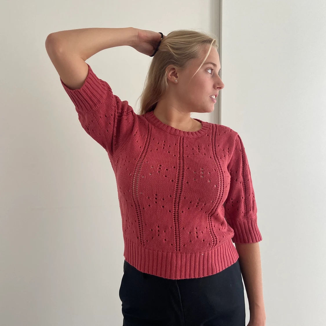 Stickad tröja  - 90