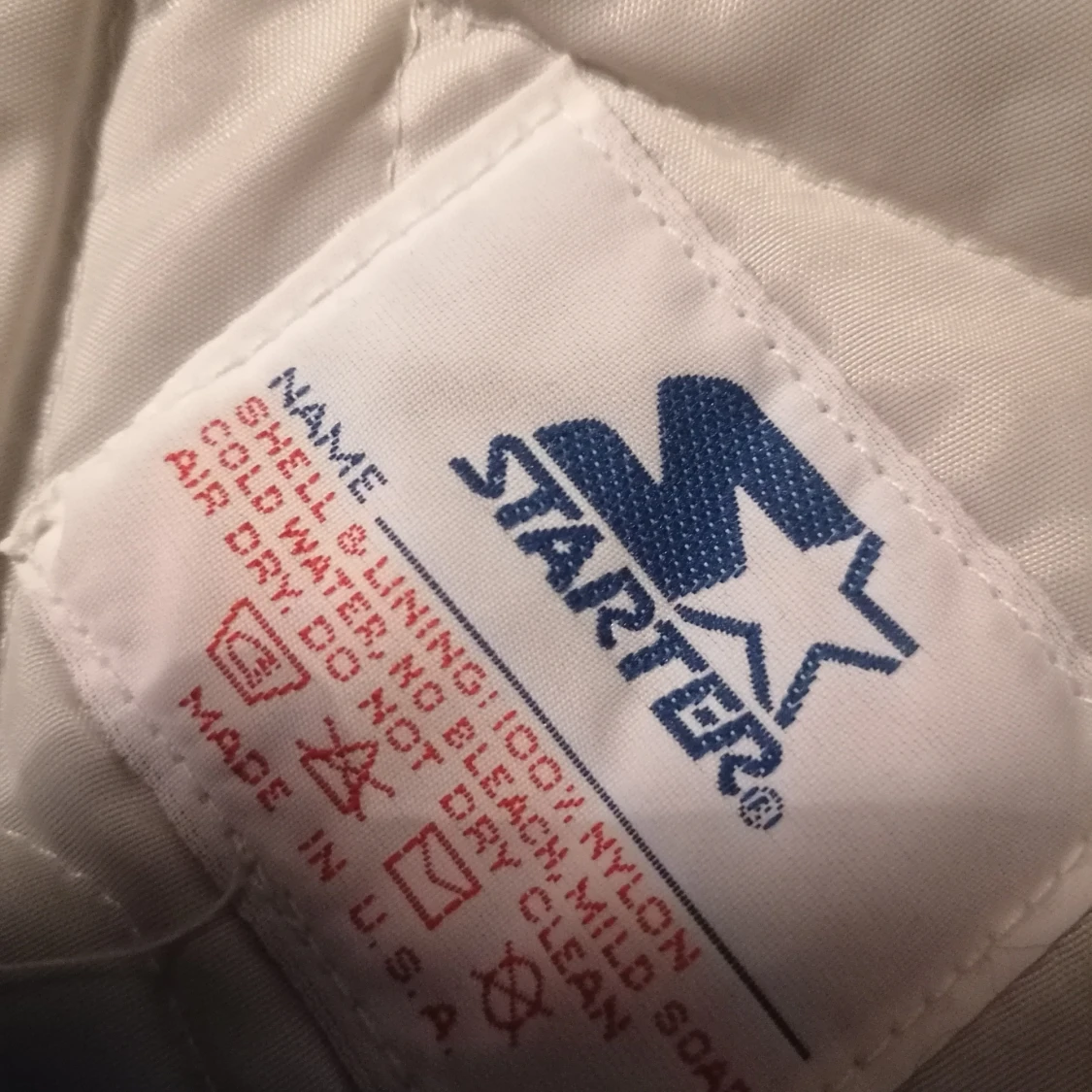 NHL kings vintage starter satin bomber  - 91