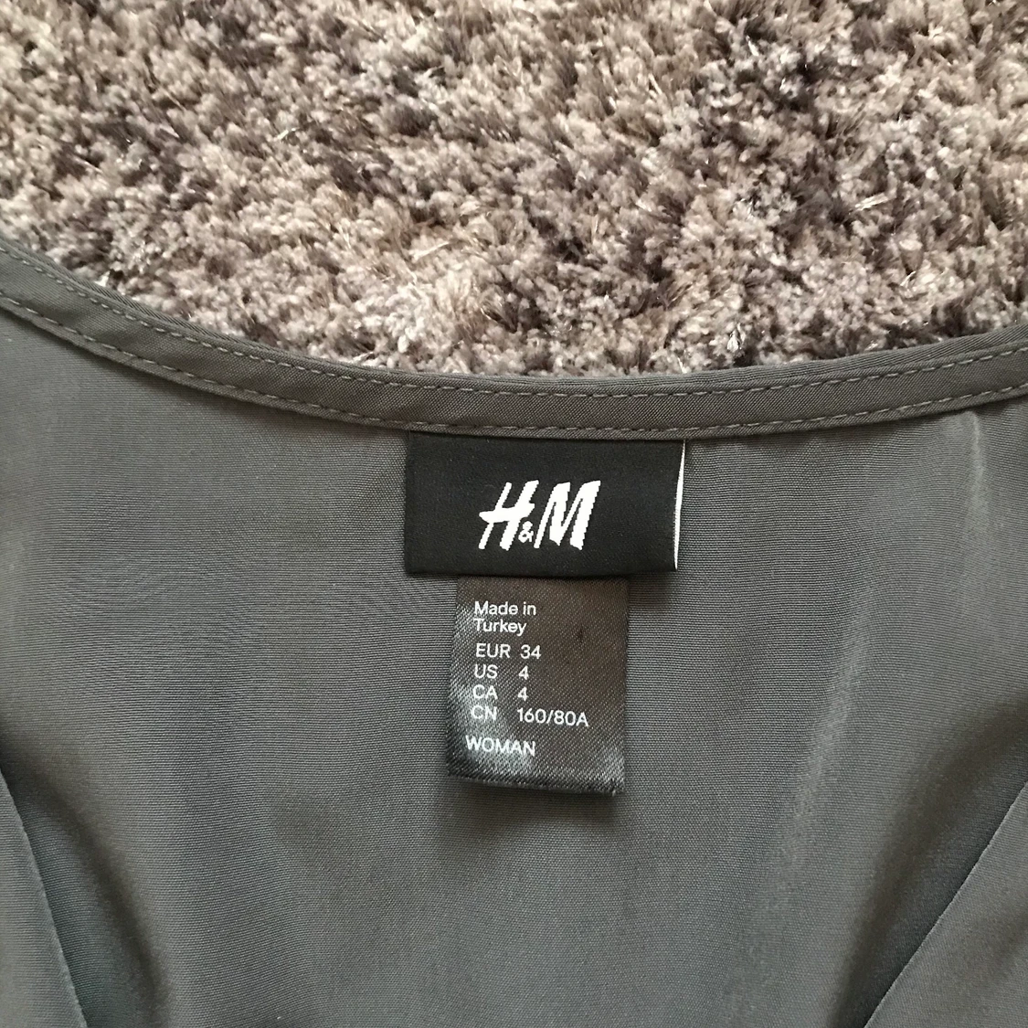 Grå klänning/strandklänning - 91