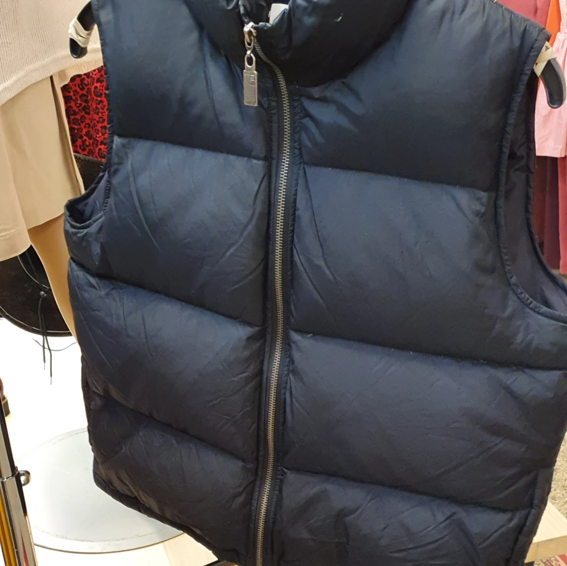 Åkt Unisex polo Lauren puffer väst jacka