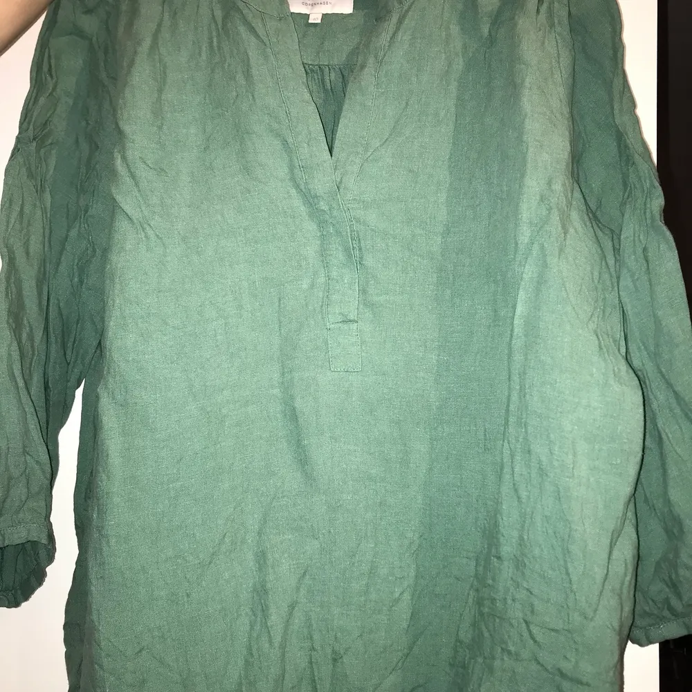 Pure linen shirt from Copenhagen, 60 kr + shipping 💓💓. Blusar.