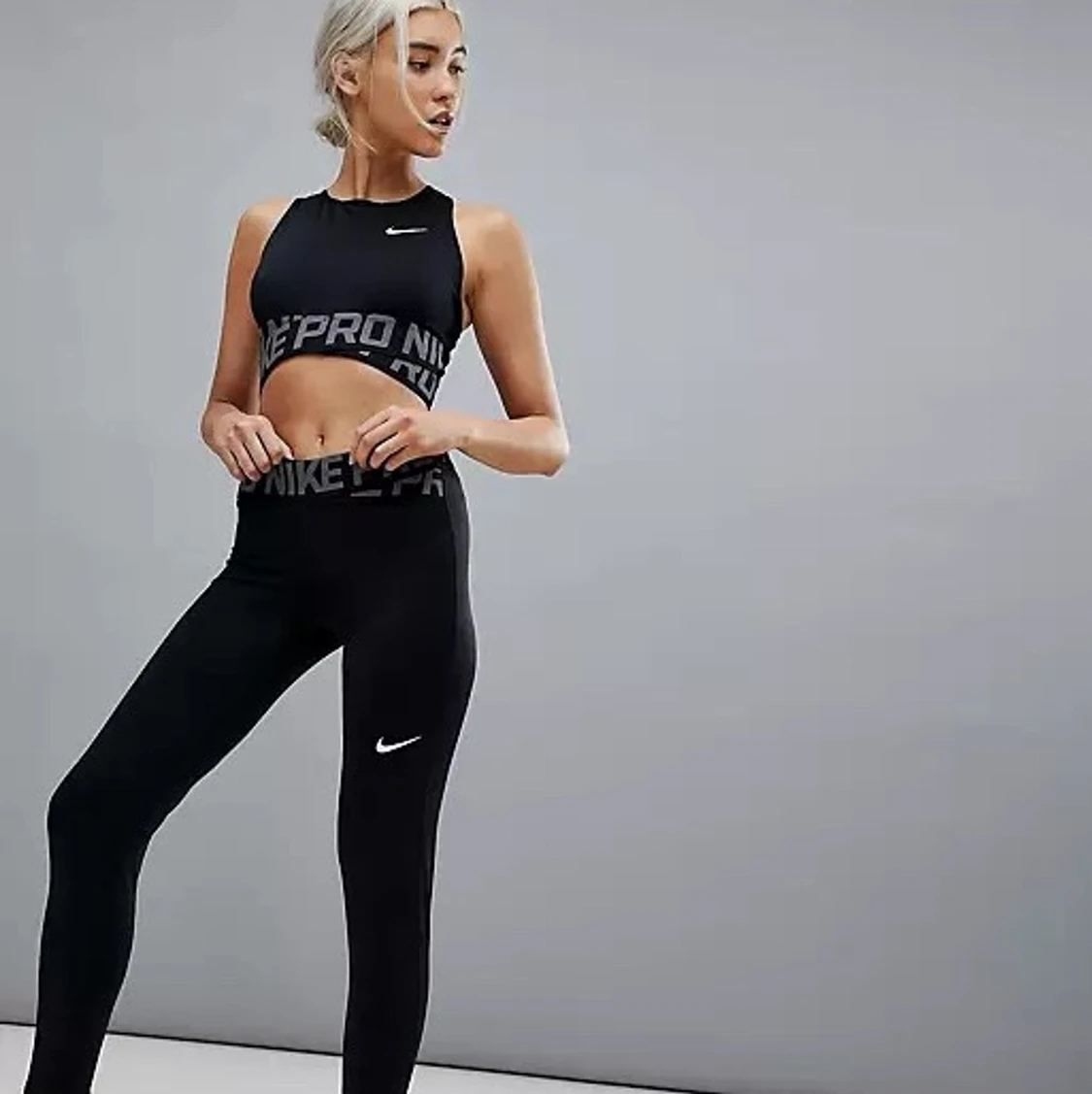 Nike Pro Crossover set Black