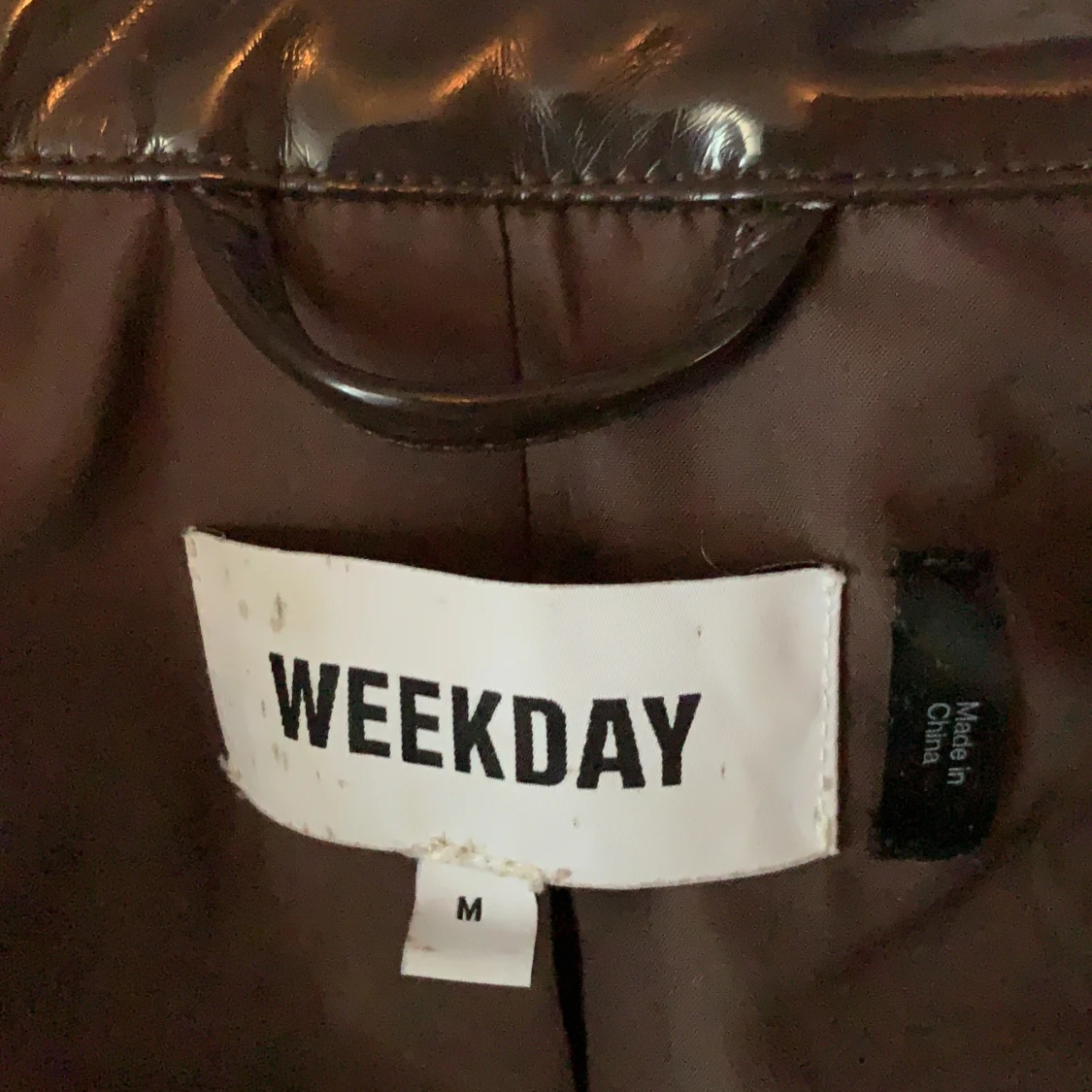 Weekday electra patent jacket  - 91