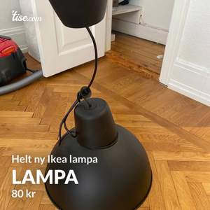 Ny lampa från Ikea.
