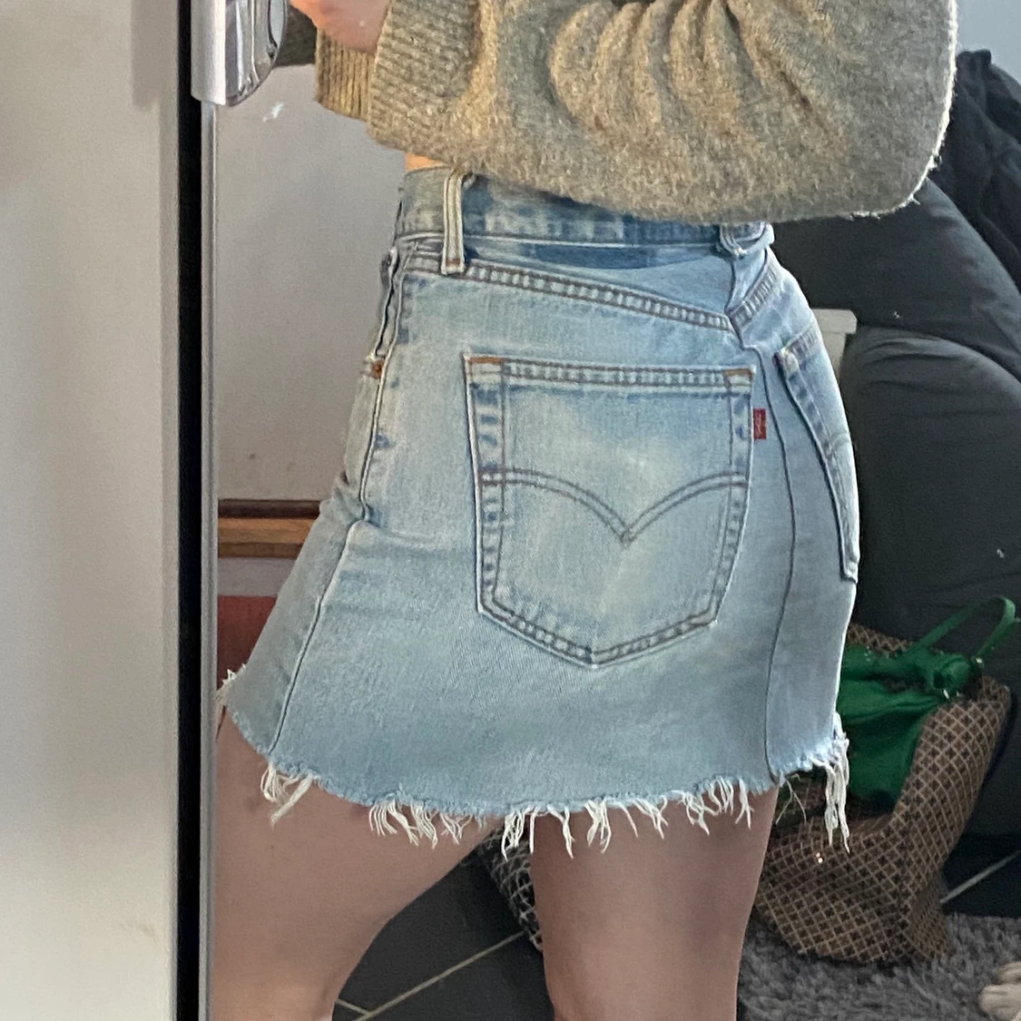 Levis jeans kjol - 90