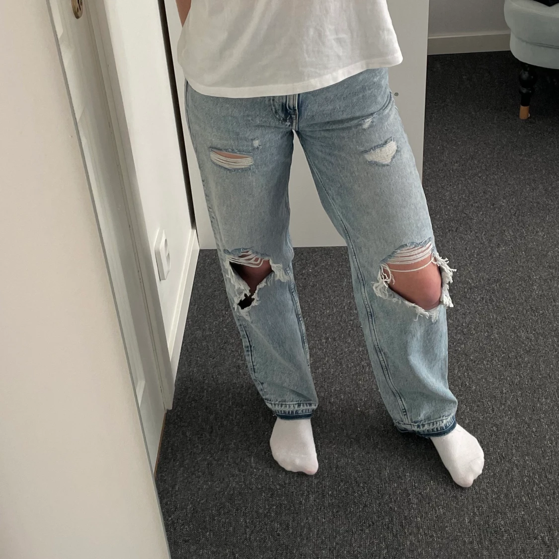 Straight jeans