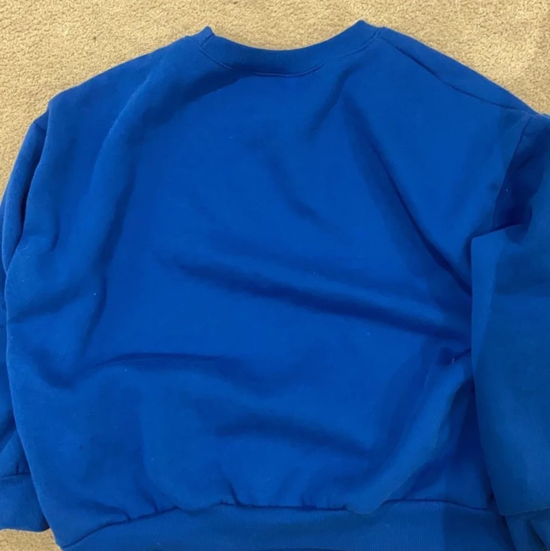 Blå sweatshirt - 90