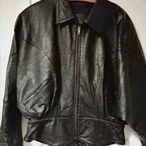 Skinnjacka - Skinnjacka vintage 80 tal. Strl S