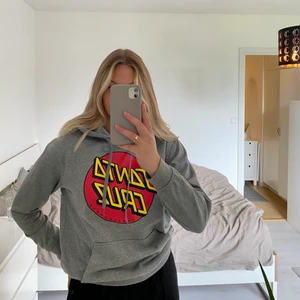 Santa Cruz hoodie  - Grå Santa Cruz hoodie med tryck på bröstet. ❤️🤍💛