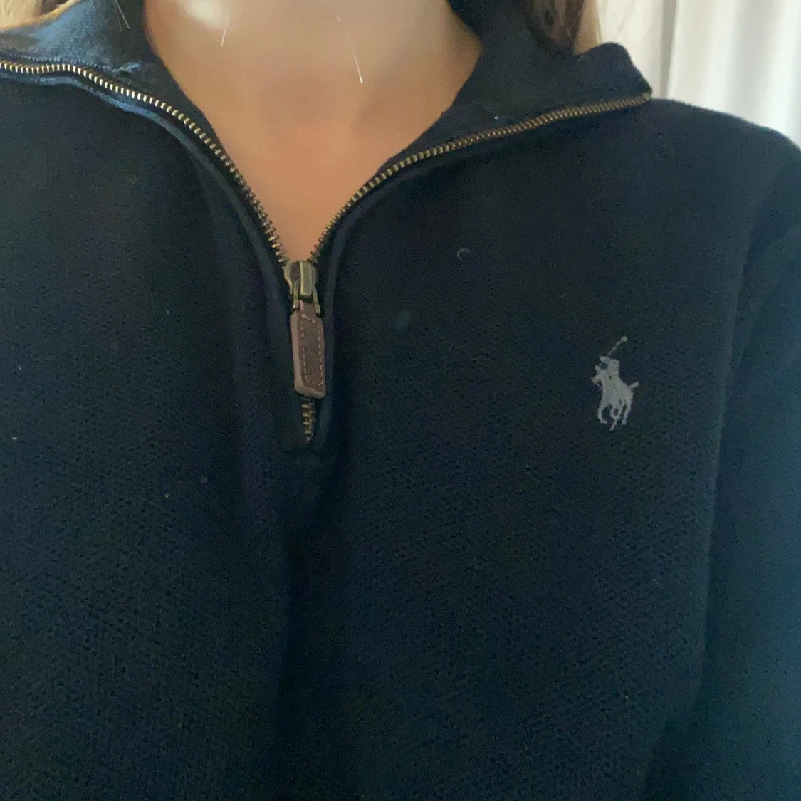 Ralph lauren tröja med zip i storlek S - 90