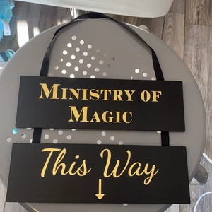 Harry Potter skylt  - Köpt i london för ett par år sen