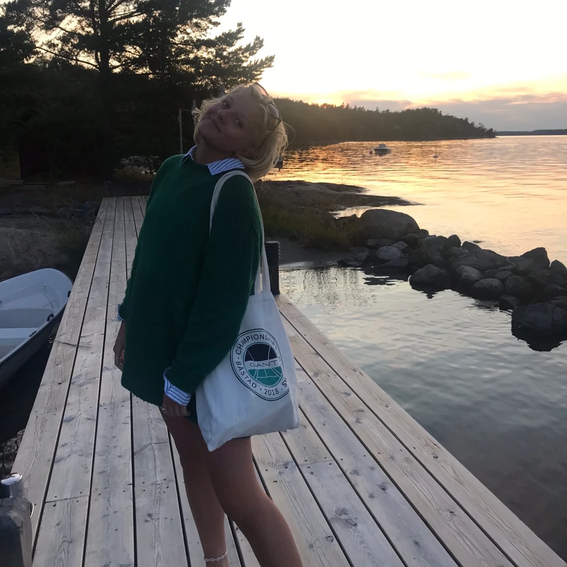 Zara Knit stickad tröja