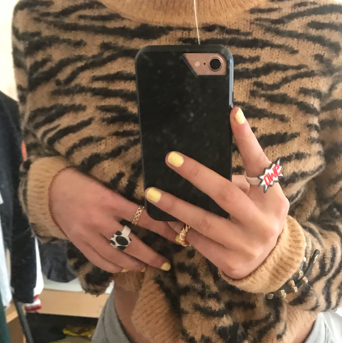 Zebramöstrad tröja - 90