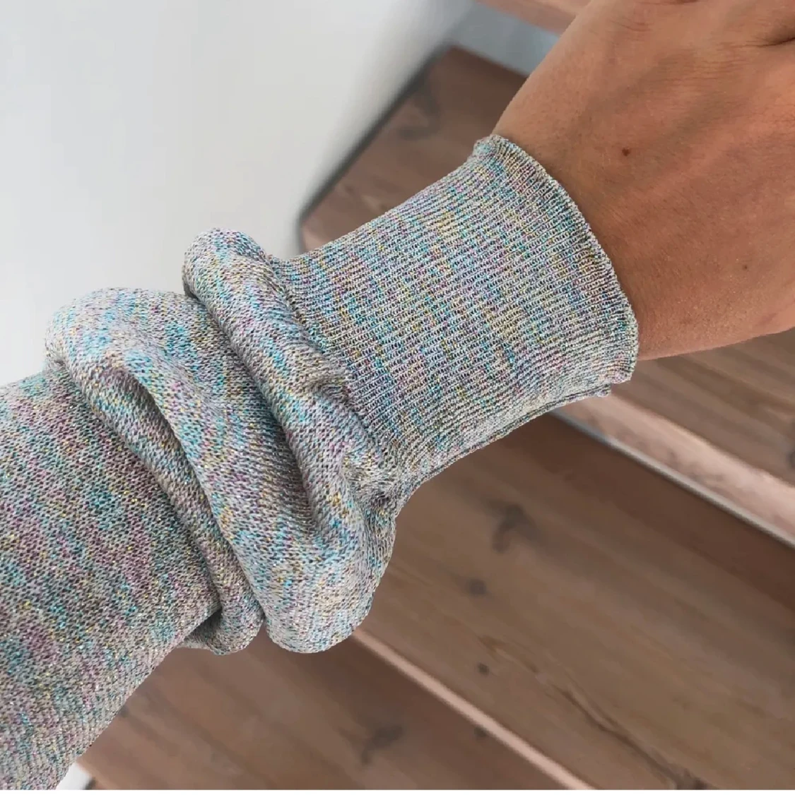 Holografisk Turtleneck  - 90