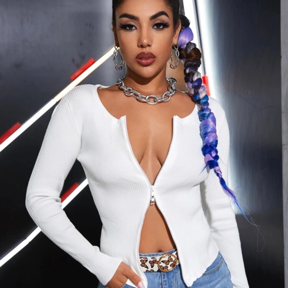 Vittopp från Boohoo