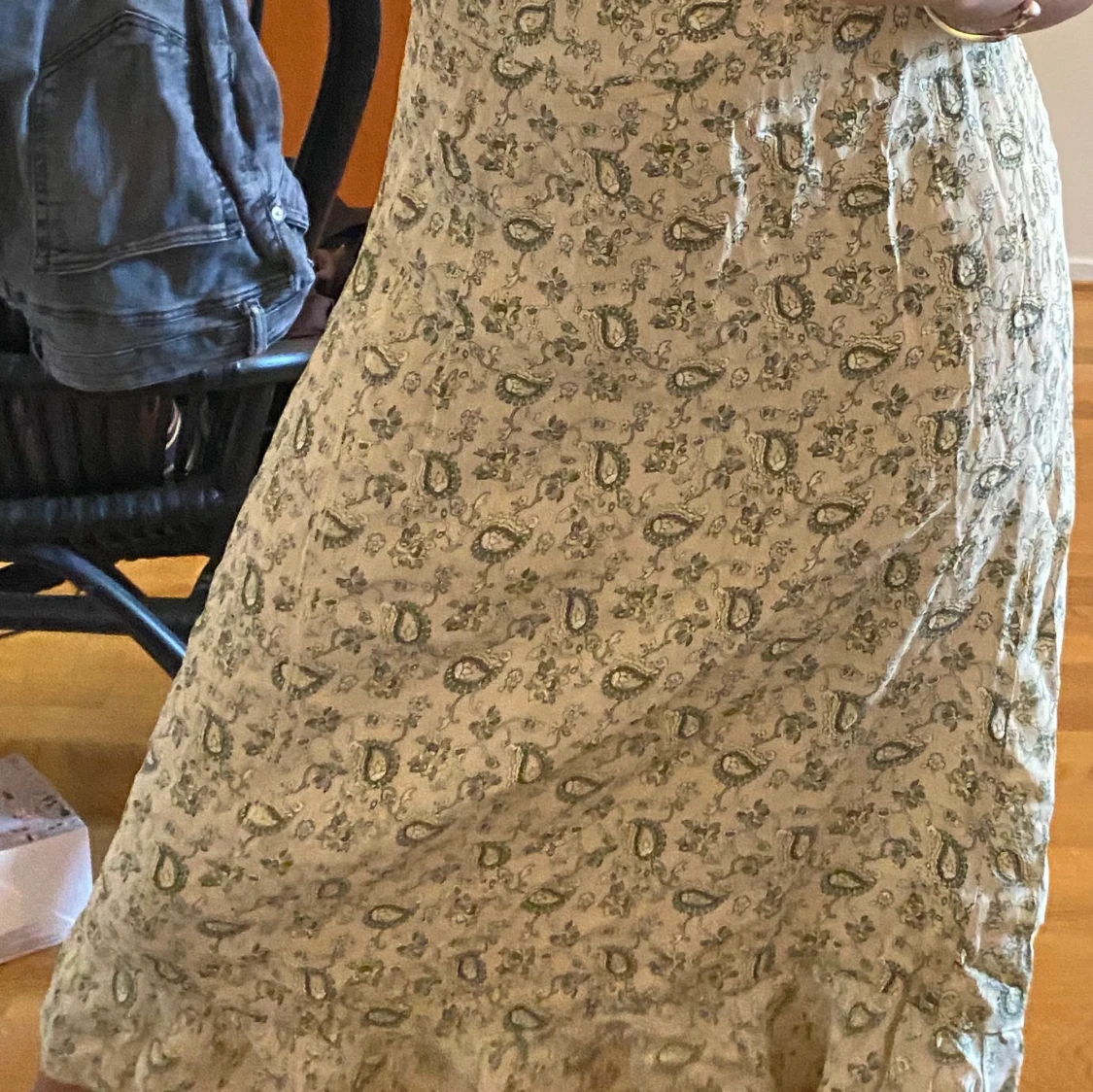 Mönstrad klänning - 91