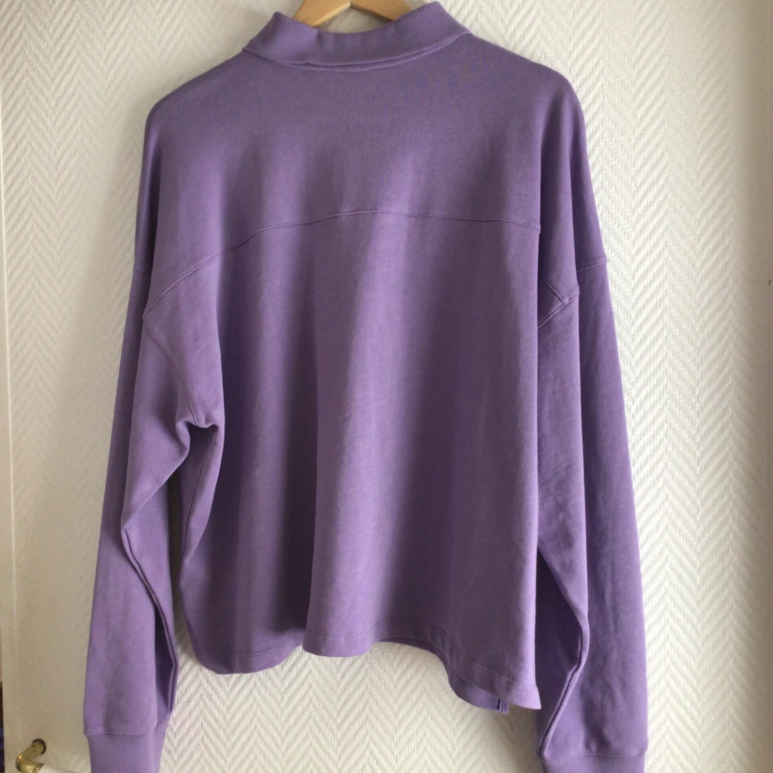 Lila skjort- tröja - 90