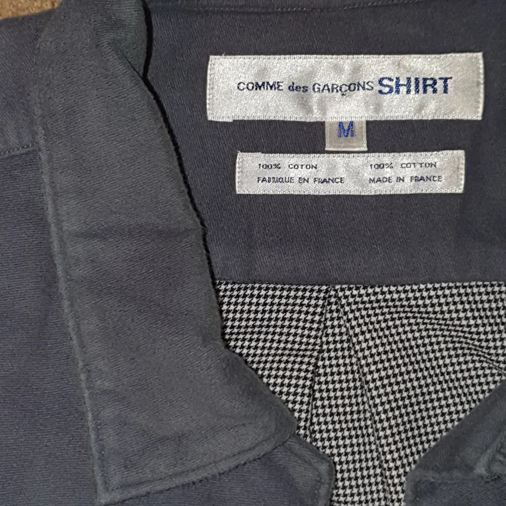 Vintage Comme des Garcons overshirt i bomull.. Skjortor.