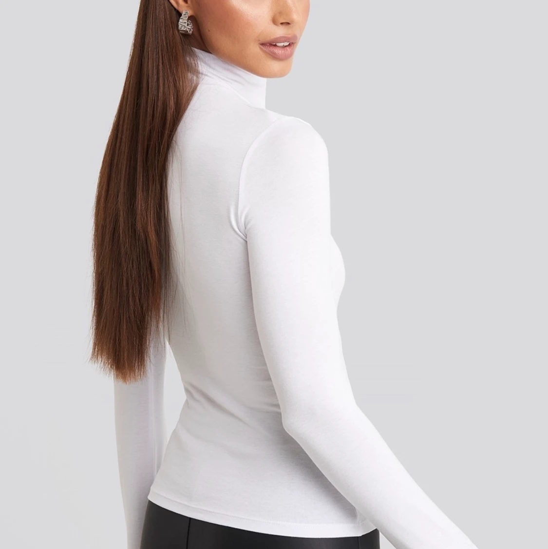 Vit polotröja stl. M - 91