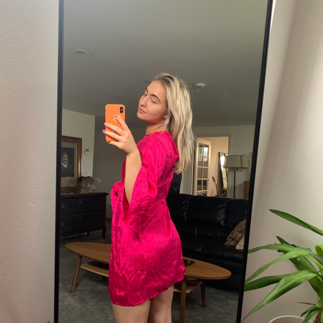 Rosa sommarklänning - 91