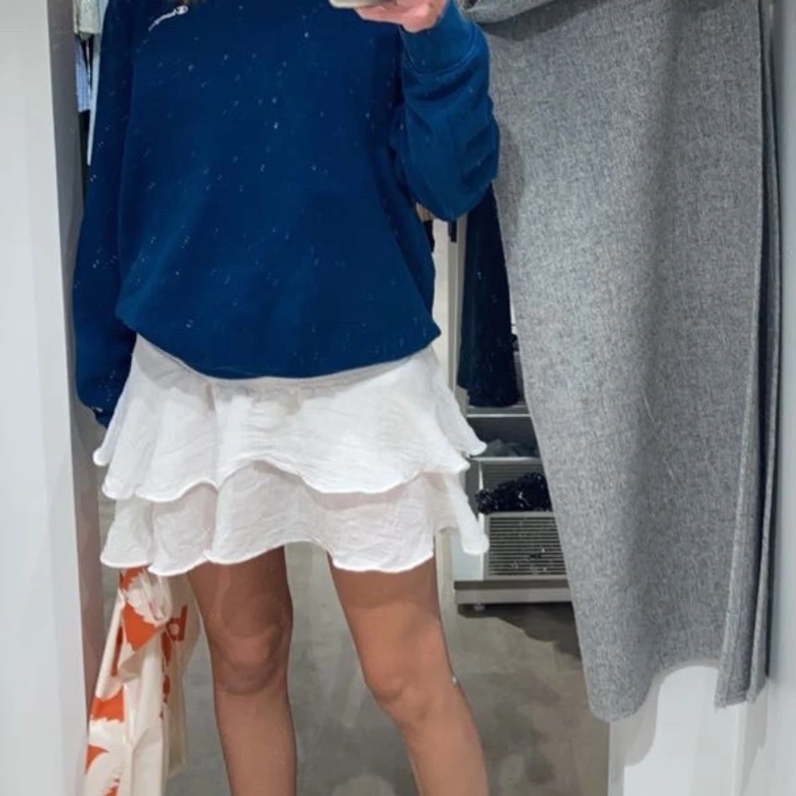 trendig volang kjol - 90