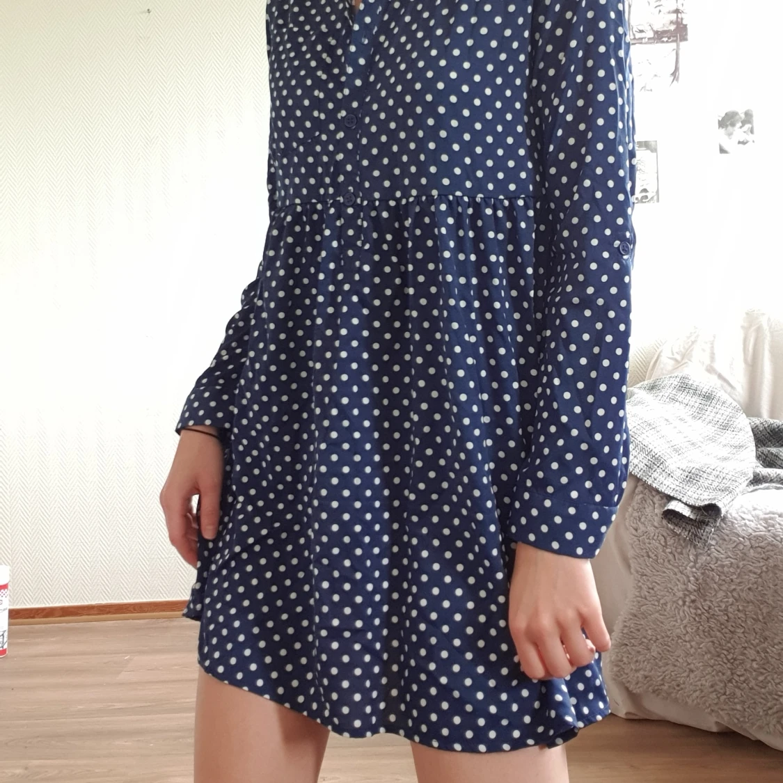 Polkadot Klänning Bohoo - 90